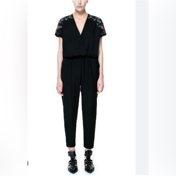 Zara embroidered jumpsuit - Picture 11 of 11